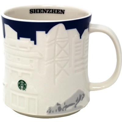 Starbucks Collector Relief Series Shenzhen Mug, 16 Oz