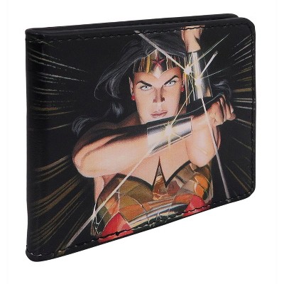 Mens Wonder Woman Alex Ross Bi-Fold Wallet
