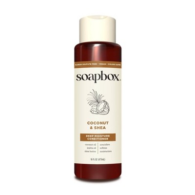 Soapbox Coconut and Shea Butter Deep Moisture Conditioner - 16 fl oz