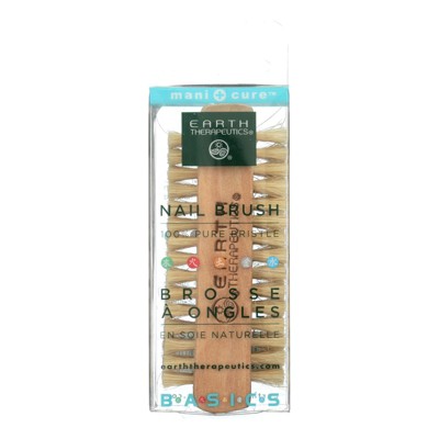 Earth Therapeutics 100% Pure Bristle Nail Brush - 1 ct