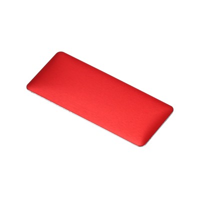 Unique Bargains Anodized Aluminium Durable Scratch-Resistant Waterproof Name Plate 10 Pcs