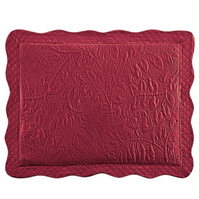 Collections Etc Leaf Print  Sham