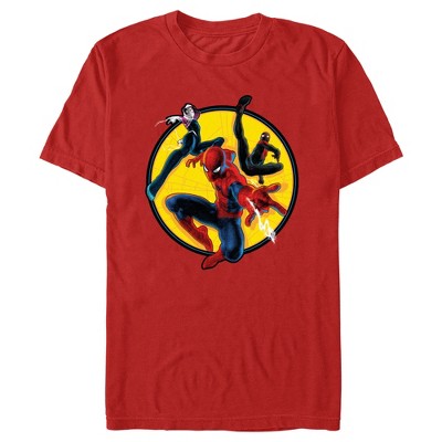 Men's Spider-Man Superhero Team T-Shirt