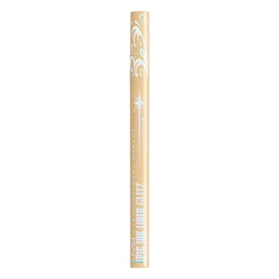 NYX Professional Makeup Bridgerton Royal Epic Ink Glitz Waterproof Metallic Eyeliner - 0.03 fl oz