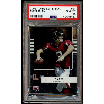 Matt Ryan Rookie Card 2008 Topps Letterman #51 PSA 10