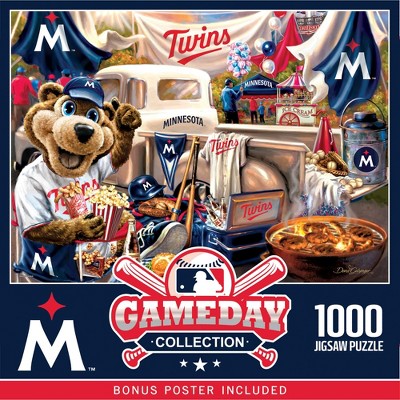 MasterPieces 1000 Piece Jigsaw Puzzle - MLB Minnesota Twins Gameday