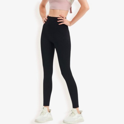 Anna-Kaci Active Women's High Waist Seamless Full-Length Leggings with Stretchy Comfort Fit