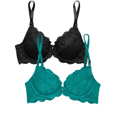 Smart & Sexy Women's Signature Lace Push-Up Bra 2-Pack