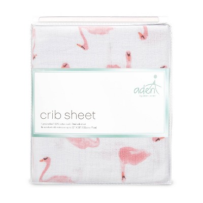 aden + anais essentials Crib Sheet