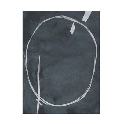 Trademark Fine Art - June Erica Vess  Circular Etching I Canvas Art