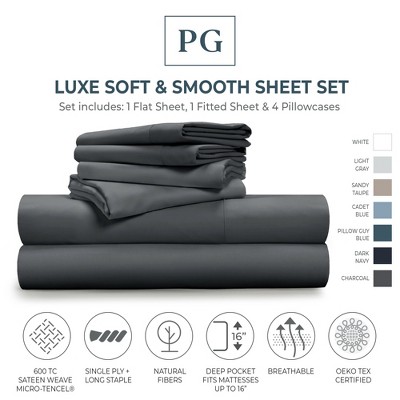 Luxe Soft & Smooth 100% Tencel 6-piece Sheet Set