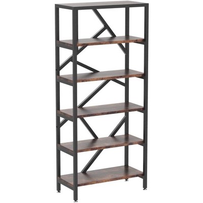 Tribesigns 71" 6-Shelf Open Freestanding Bookcase