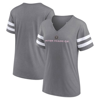 MLS Inter Miami CF Women's Gray Split T-Shirt