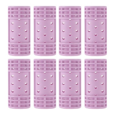Unique Bargains Women's Heatless Voluminous Hair Roller 2.68"x1.18" 8 Pcs