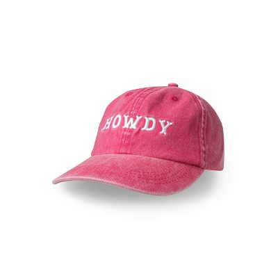 Pacific Brim Women's Classic Cotton Baseball Hat Howdy