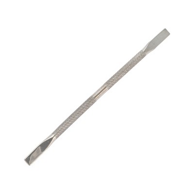 Unique Bargains Multi-function Cuticle Pusher 4.92" Length Silver Tone 1 Pc