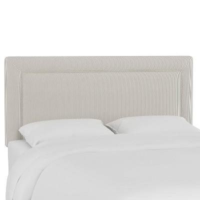 Skyline Furniture Empire Striped Upholstered Headboard
