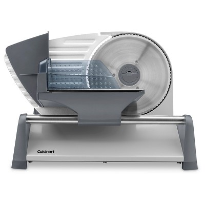 Cuisinart Kitchen Pro Food Slicer - Stainless Steel - FS-75: Electric Meat Slicer, 130W, Hand Wash, 3-Year Warranty