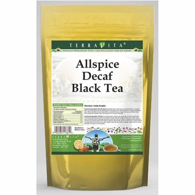 TerraVita Allspice Decaf Black Tea (25 tea bags, ZIN: 533178, 2-Pack)