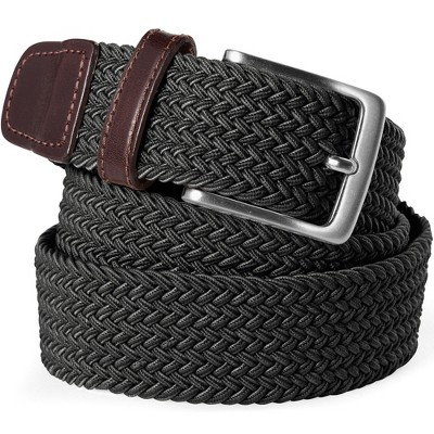 Lands' End Men's Elastic Braid Belt