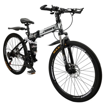 Topteng 26 inches Folding Mountain Bike for Teen Adults