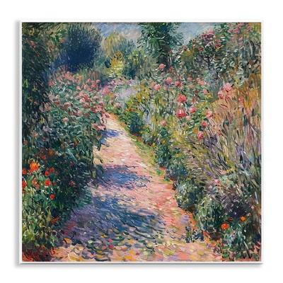 Stupell Industries Impressionist Wildflower Path Wall Plaque Art