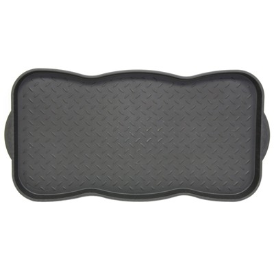 Sports Licensing Solutions Boot Tray, 15 in. W X 30 in. L Black, Plastic
