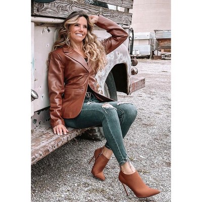 Melba Pointed Toe Stiletto Boot Women