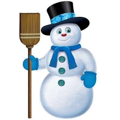 Beistle Jointed Snowman, 35.5", (1/Pkg) Multicolored
