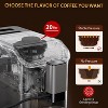 20 Bar Automatic Espresso Machine 1350W Coffee Maker With Touch Screen Control & Automatic Milk Frother & Built-in Grinder - 3 of 4