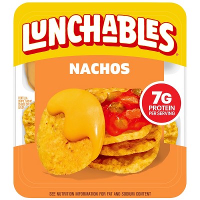 Lunchables Nachos Cheese Dip & Salsa - 4.4oz