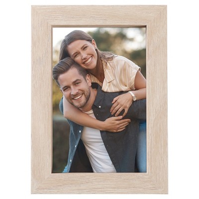 REGALWOVEN Rustic Texture Distressed Farmhouse Photo Frames Picture Frame