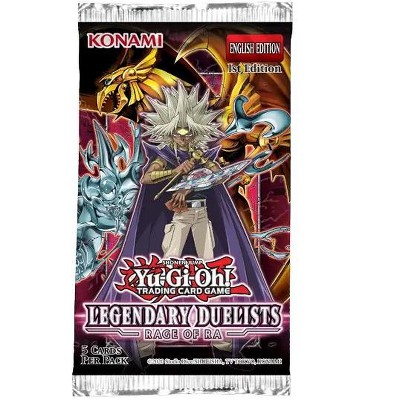 Konami Yu-Gi-Oh! Legendary Duelist Rage of Ra (1st Edition) Booster Pack - 5 Cards