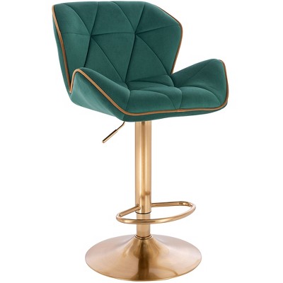 Modern Home Luxe Spyder Contemporary Adjustable Barstool/Bar Chair with 360° Rotation