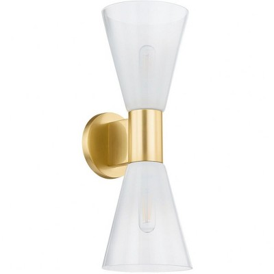 Mitzi Alma 2 - Light Sconce in  Aged Brass