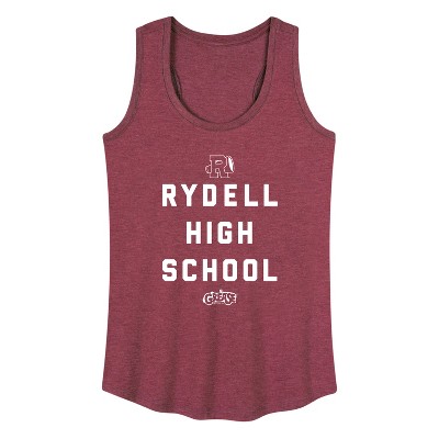 Women's - Grease - Rydell High School Graphic Racerback Tank