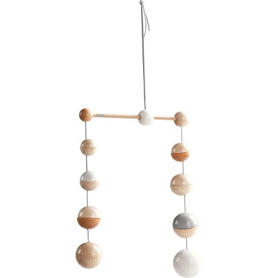 HABA Baby Mobile Dots - Natural Wooden Nursery Ceiling Decoration (Made in Germany)