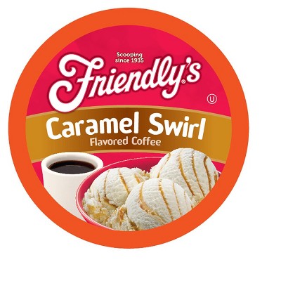 Friendly's Caramel Flavored Flavored Coffee Pods,Keurig 2.0, Caramel Swirl,40 Ct