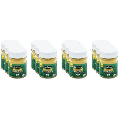 Herb Ox Bouillon Chicken Granulated Sodium Free  - Case of 12 - 3.3 oz