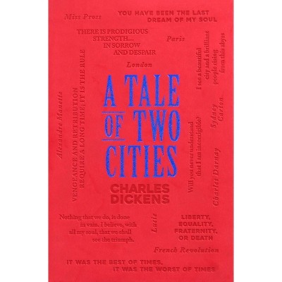 A Tale of Two Cities - (Word Cloud Classics) by  Charles Dickens (Paperback)