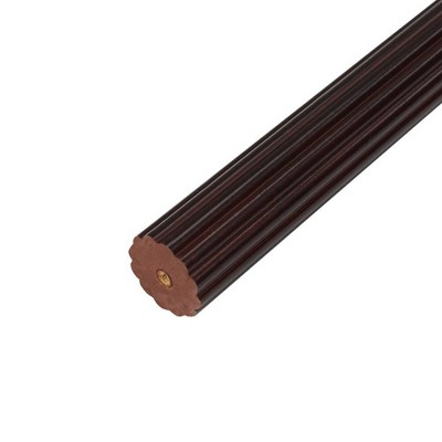 Lumi Home Furnishings 6ft 2ct Mix and Match Wood Single Rod