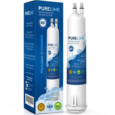 Pureline Filter Replacement for Whirlpool® Everydrop® Filter 3, EDR3RXD1, Kenmore® 46-9083, 46-9030 Refrigerator Water Filter