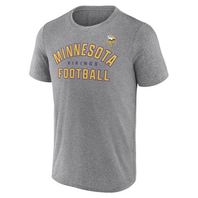 NFL Minnesota Vikings Men's Gray Athleisure T-Shirt