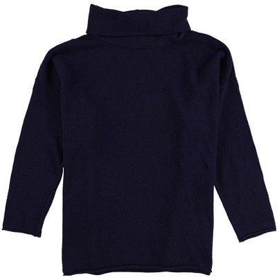 Eileen Fisher Womens Turtleneck Tunic Sweater