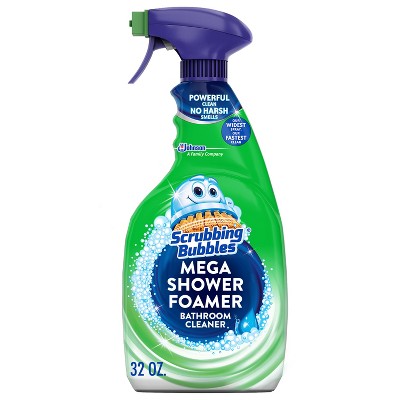 Scrubbing Bubbles Rainshower Scent Mega Shower Foamer Bathroom Cleaner Spray - 32oz