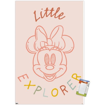 Trends International Disney Minnie Mouse - Little Explorer Unframed Wall Poster Prints