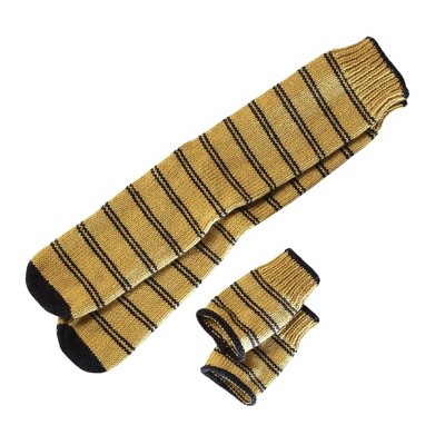 Eaglemoss Limited Eaglemoss Harry Potter Knit Craft Set Mittens & Slouch Socks Hufflepuff