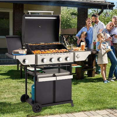 EROMMY 4 - Burner Liquid Propane Gas with Cabinet