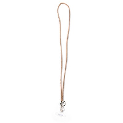 Pavilion Gift Company - Champagne Crossbody - Soft Gemmed Phone Lanyard - Cell Phone Accessories