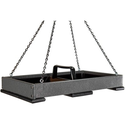 JCS Wildlife Medium Poly Lumber Hanging Platform Feeder
